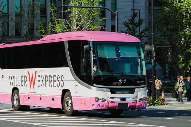 片道（行き）バス＋パスポートホテル（名古屋市内）