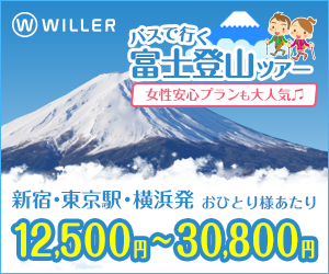 【新宿発】高速バスで行く！富士登山