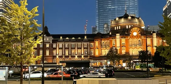 和食メニューレギュラープランディナー夜の東京駅