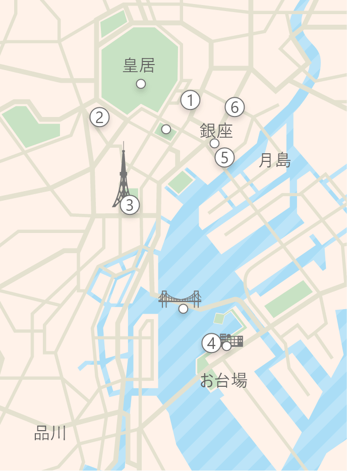 MAP 東京