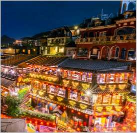 台湾九份・十分・夜市ツアー