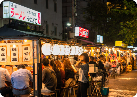 中洲・天神エリアの屋台
