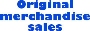 Original merchandise sales