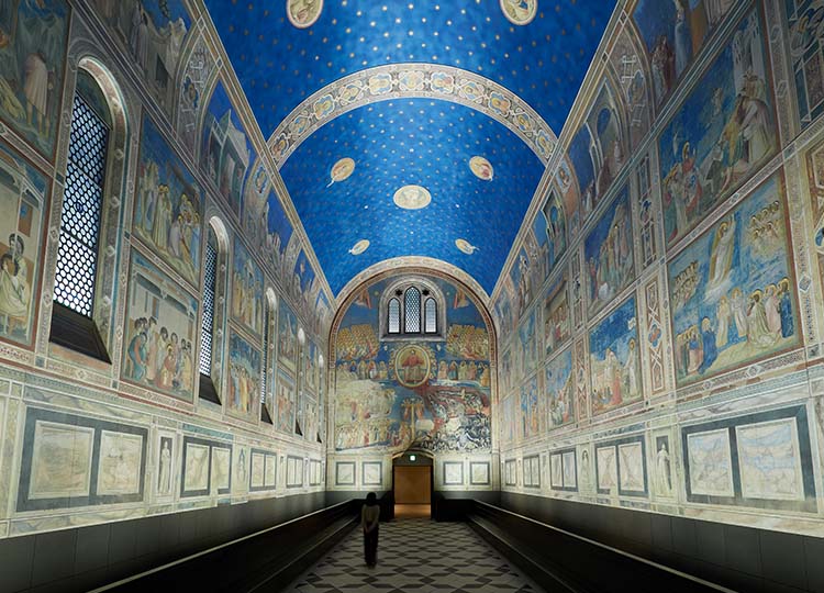 スクロヴェーニ礼拝堂（写真は大塚国際美術館の展示作品を撮影したものです）