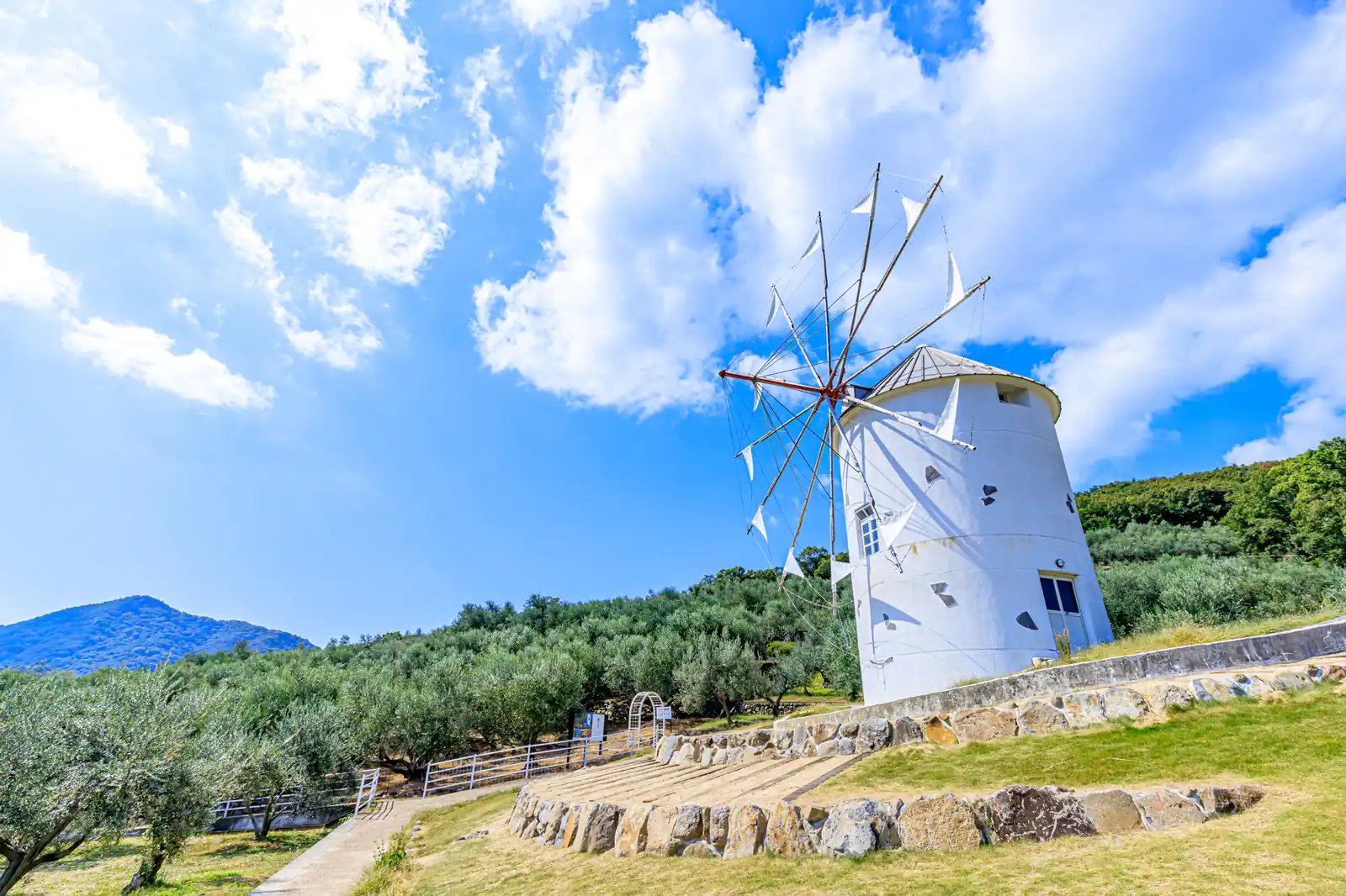 小豆島 ギリシャ式風車