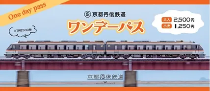 京都丹後鉄道ワンデーパスイメージ