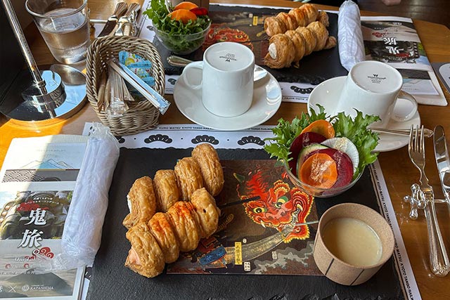 丹後くろまつ号 モーニングコース 鬼退治へいざ！