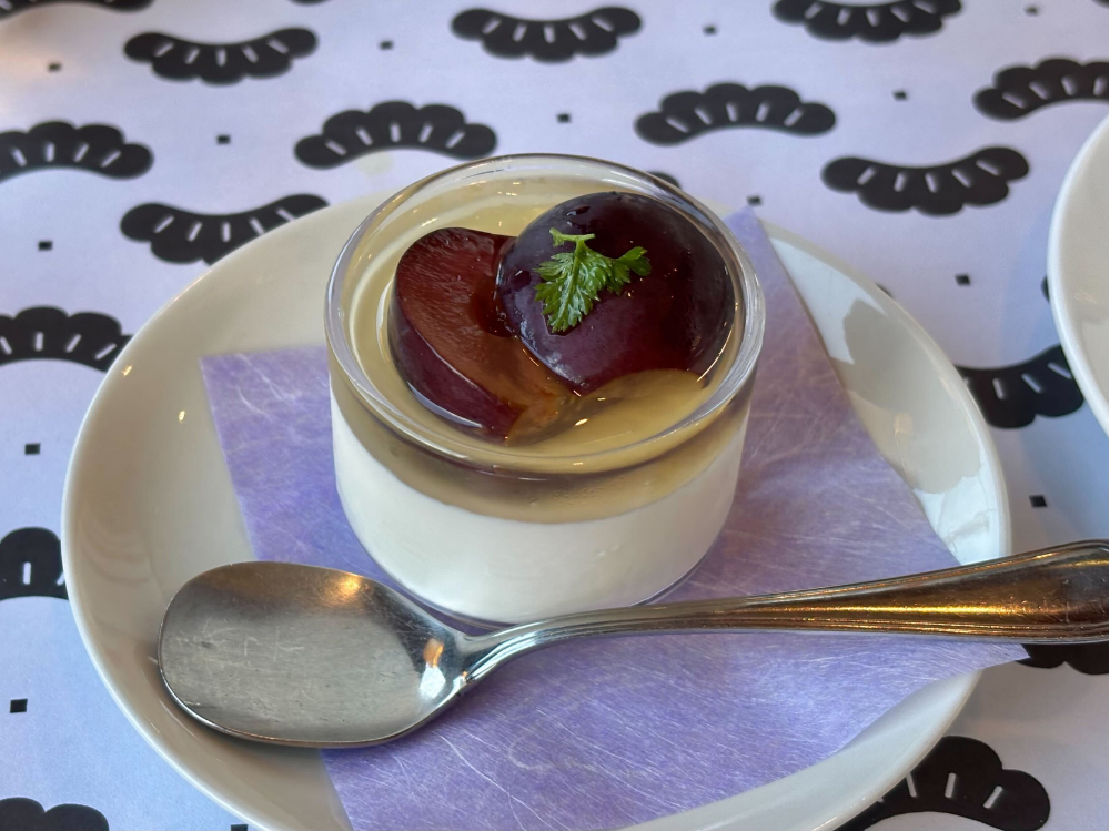 フロマージュブランを使用した羽衣プリン