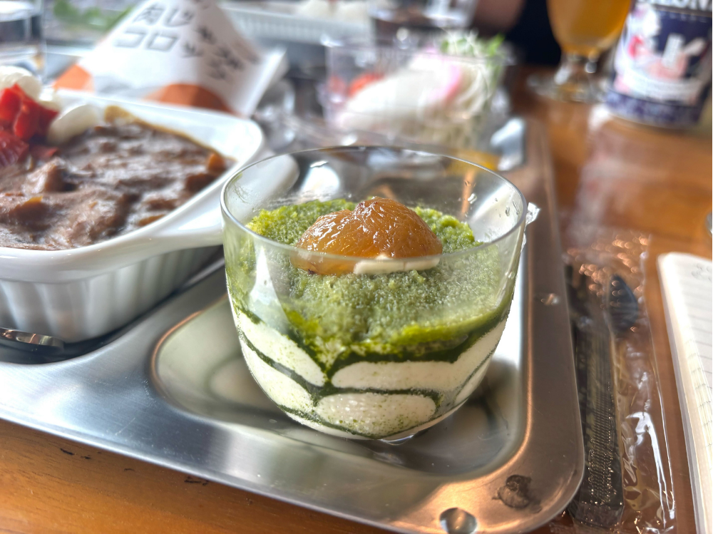 ムースフロマージュ ～舞鶴茶の田辺城仕立て～